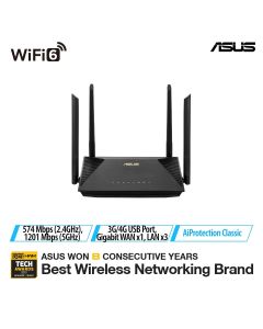 ASUS AX1800 WIFI 6 ROUTER RT-AX53U