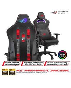 ASUS GAMING CHAIR ROG SL300C CHARIOT RGB BK