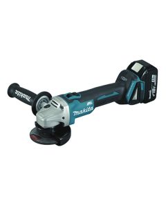 MAKITA BRUSHLESS ANGLE GRINDER DGA406RTE-18V-2X5.0AH