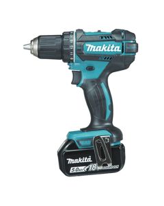 MAKITA LI-ION DRIVER DRILL DDF482RTE-18V-2X5.0AH