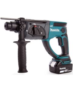 MAKITA LI-ION ROTARY HAMMER DHR202RTE-18V-2X5.0AH