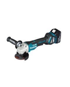 MAKITA BRUSHLESS ANGLE GRINDER DGA417RTE-18V-2X5.0AH