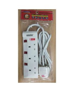 MORRIES 3WAY EXTENSION CORD 2M MS3233(2M)