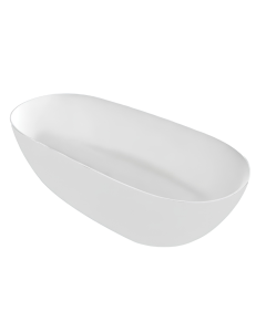 Rigel Floor Standing Bathtub, Solid Surface R-BTBF0400028-WH