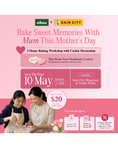 BAKING WORKSHOP GAIN CITY - MOTHER'S DAY