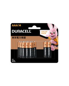 DURACELL ALKALINE AAA 14S DRC0008DCSHHS