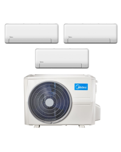 MIDEA SYSTEM 3 AIRCON-W/WIFI MAE-3M25E/1XMSEID-09/2XMSEID-12