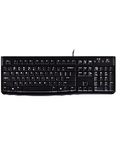 LOGITECH K120 WIRED KEYBOARD - BLACK 920-002582