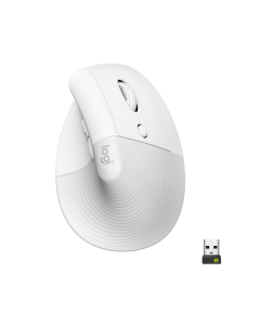 LOGITECH ERGO LIFT VERTICAL WIRELESS MOUSE - OFF-WHITE 910-006480
