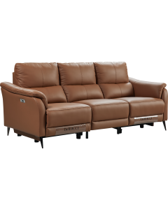 PEALE 3 SEATER LEATHER SOFA DERUCCI-017-2S