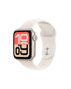 APPLE WATCH SE 3 GPS + CELLULAR 40MM STARLIGHT ALUMINIUM CASE WITH STARLIGHT SPORT BAND - M/L MEP74X/A