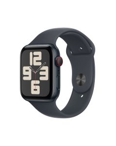 APPLE WATCH SE GPS + CELLULAR 44MM MIDNIGHT ALUMINIUM CASE WITH MIDNIGHT SPORT BAND - M/L MXGM3ZP/A