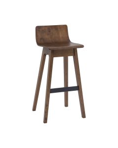 AVA LOW BACK HIGH CHAIR - OAK HC-249004