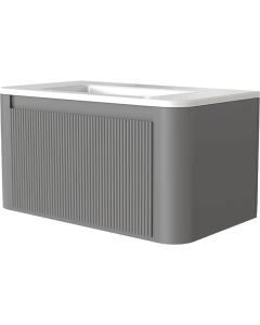 RIGEL BATHROOM CABINET, GREY R-BC1407-GY-600MM
