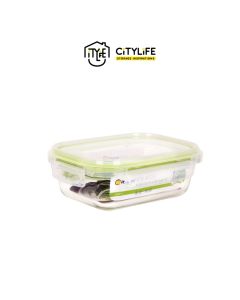 CITYLIFE GLASS FRESH CONTAINER H-8484-370ML