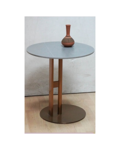GLENNIS SIDE TABLE (ROSE GOLD) 619G