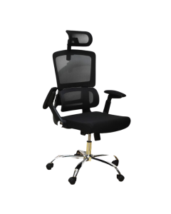 ERIK MID BACK OFFICE CHAIR (CHROME LEGS) OC-80