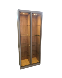 GIRON DOUBLE DOOR DISPLAY CABINET 8700AA