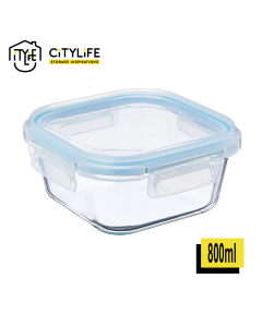 CITYLIFE GLASS FRESH CONTAINER H-8483-800ML