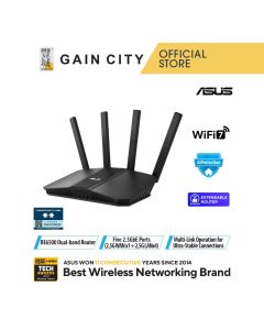 ASUS BE6500 WIFI 7 DUAL BAND ROUTER 2.5G RT-BE82U