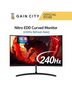 ACER NITRO 27" CURVED FHD MONITOR ED270 W0