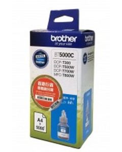 BROTHER CYAN INK BOTTLE BT5000C