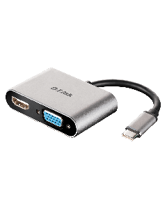 D-LINK USB-C TO HDMI/VGA ADAPT DUB-V210