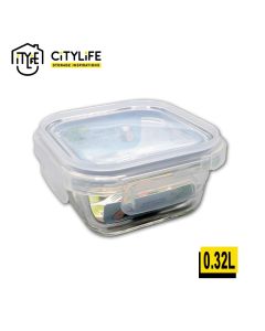 CITYLIFE GLASS FRESH CONTAINER H-8481-320ML