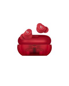 BEATS SOLO BUDS TRUE WIRELESS EARBUDS TRANSPARENT RED MUW03PA/A