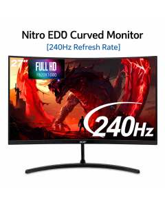 ACER NITRO 27" CURVED FHD MONITOR ED270 W0