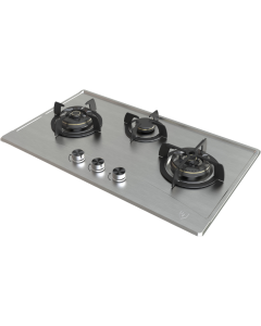 EF GAS HOB-3 BURNER EFH3977WTVSB-LPG