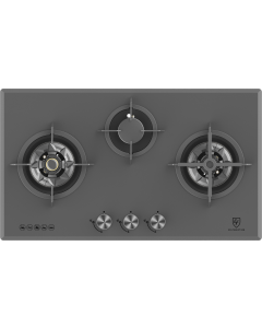 EF GAS HOB-3 BURNER EFH7636WTVGB-MG-LPG