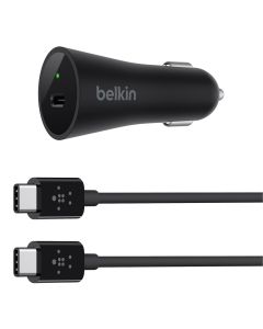 BELKIN USB-C CAR CHARGER F7U004BT04-BLK