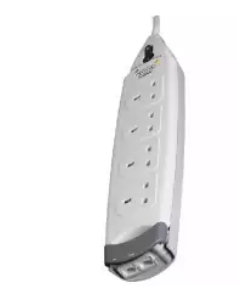 BELKIN HOME 4 OUTLET 2M F9H410SA2M~4 WAY SURGE