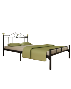 QUEEN BED METAL FRAME CIFF-287-BLACK