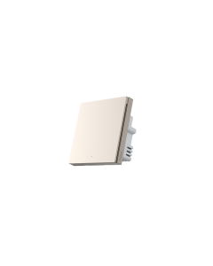 AQARA SMART WALL SWITCH H1 PRO (NO-NEUTRAL, SINGLE ROCKER) GOLD QBKG27LM-GOLD
