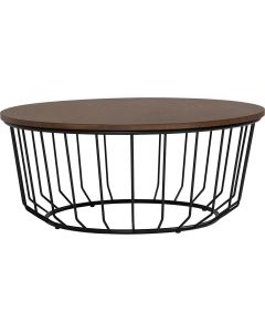 FLUX ROUND COFFEE TABLE CT-133085 COCOA