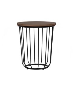 FLUX ROUND SIDE TABLE ST-131100 COCOA