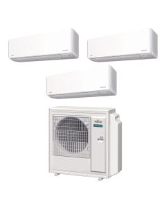 FUJITSU SYSTEM 3 AIRCON AOAH30CBTA4/3XASAH09CMCA