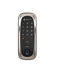 SOLITY DIGITAL RIM LOCK GA-65B - CHAMPAGNE GOLD