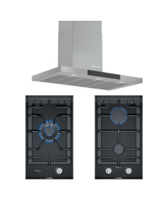 BOSCH HOB & HOOD PACKAGE PRB3A6B70-PRA3A6B70-DWB98JQ