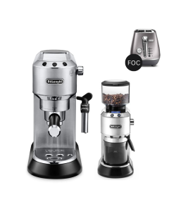 DELONGHI COFFEE MACHINE + EC685M+KG521M-BUNDLE
