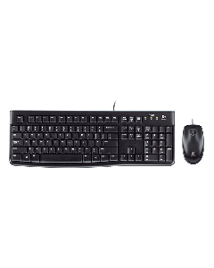 LOGITECH MK120 WIRED COMBO (KB/MSE) - BLACK 920-002586