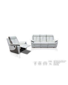 CASTELO 3 SEATER RECLINER SOFA HC8196-3RR-HL
