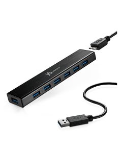 J5 USB3.0 TO 7PORT HUB JUH377