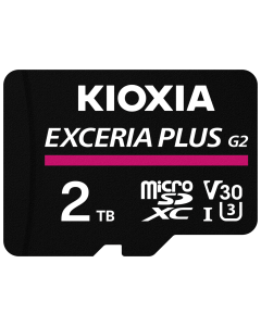 KIOXIA EXCERIA PLUS G2 2TB MICROSD W ADP LMPL2M002TG2