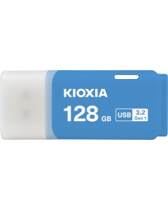 KIOXIA TRANSMEMORY U301 128GB FLASH DRIVE LIGHT BLUE LU301L128GG4