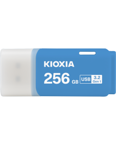 KIOXIA TRANSMEMORY U301 256GB FLASH DRIVE LIGHT BLUE LU301L256GG4