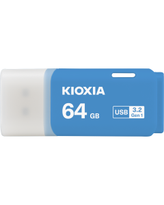 KIOXIA TRANSMEMORY U301 64GB FLASH DRIVE LIGHT BLUE LU301L064GG4