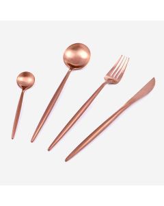 PORTUGESE 4PCS SS CUTLERY SET KN-6132-ROSEGOLD